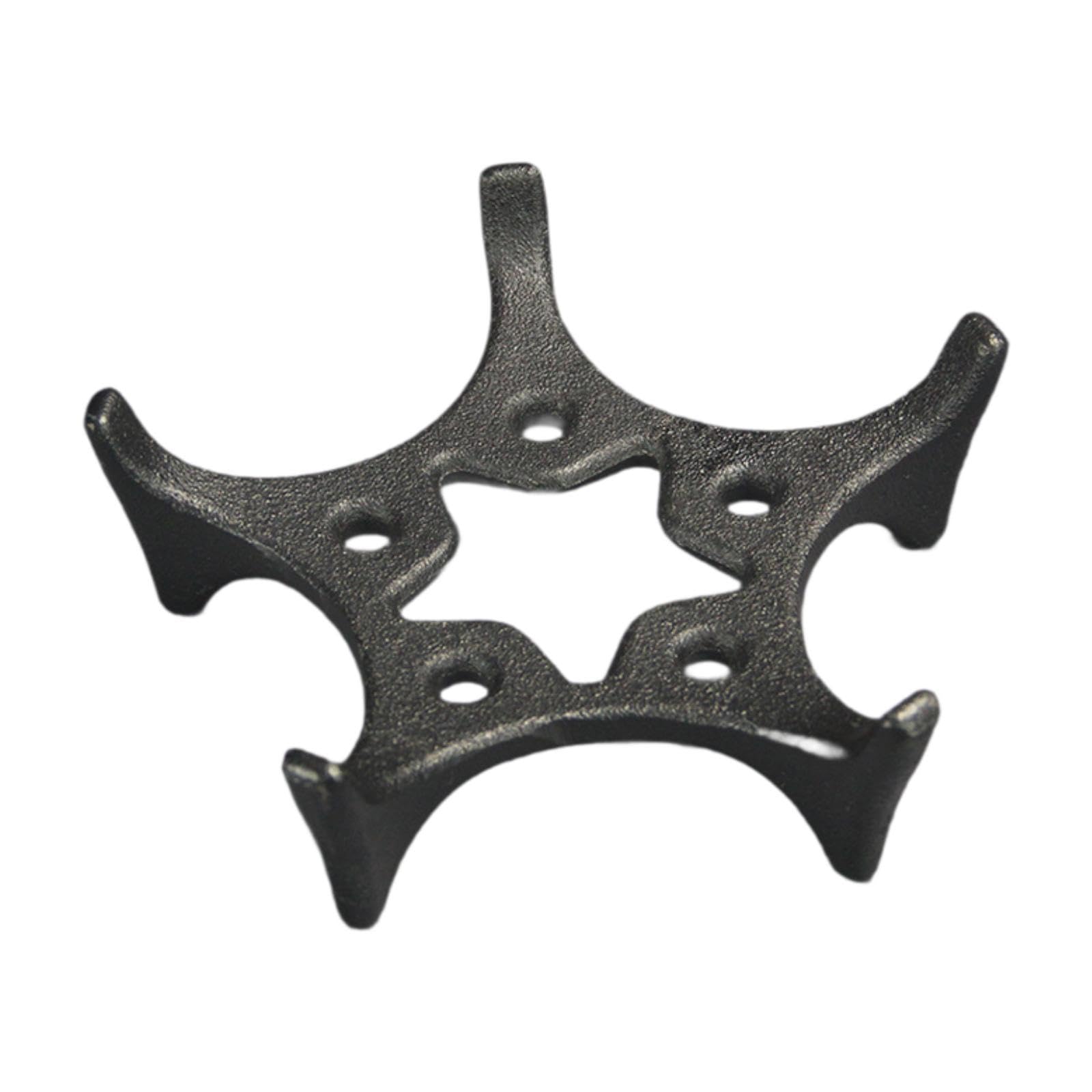 Gralara Eisen Teekannenuntersetzer Teekesselträger Topfuntersetzer Trivet Heizzubehör für Kaffeezubehör Teeplatz Dekoration, Durchmesser 18cm