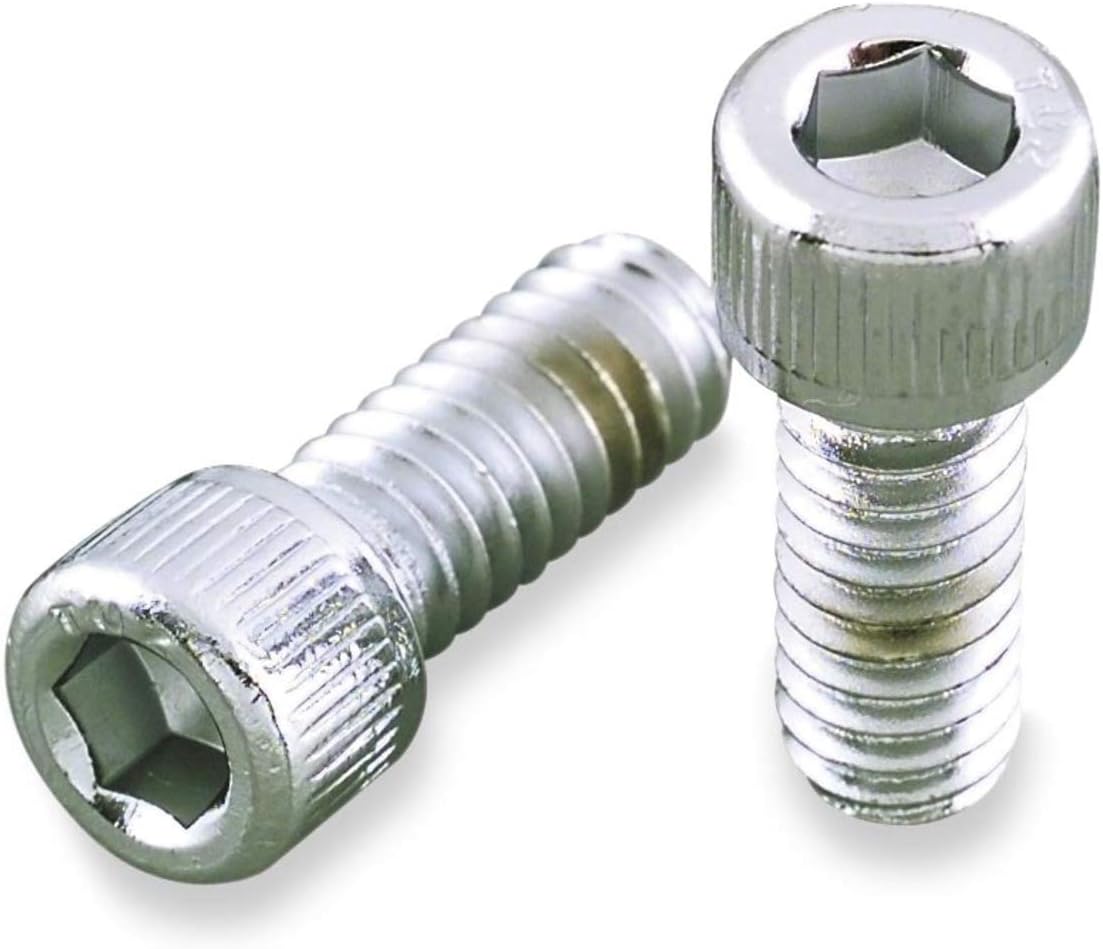 Chrome Allen Bolts Coarse Thread 1/4-20 x 3/4 H-D#4069 12210