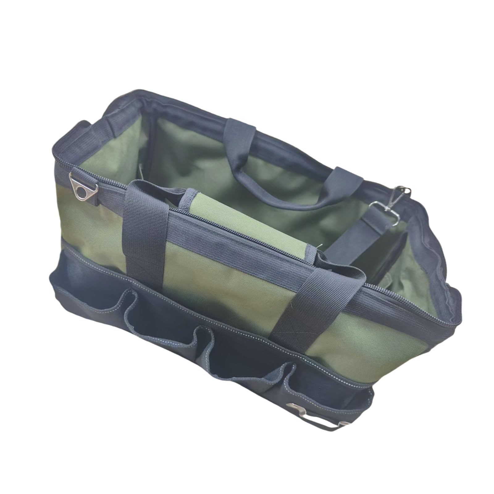 Buxuaaaa Multifunctional Tool Bag Waterproof Electrician Oxford Cloth Thickened Carpentry Tool Bag Large Maintenance Storage Automotive