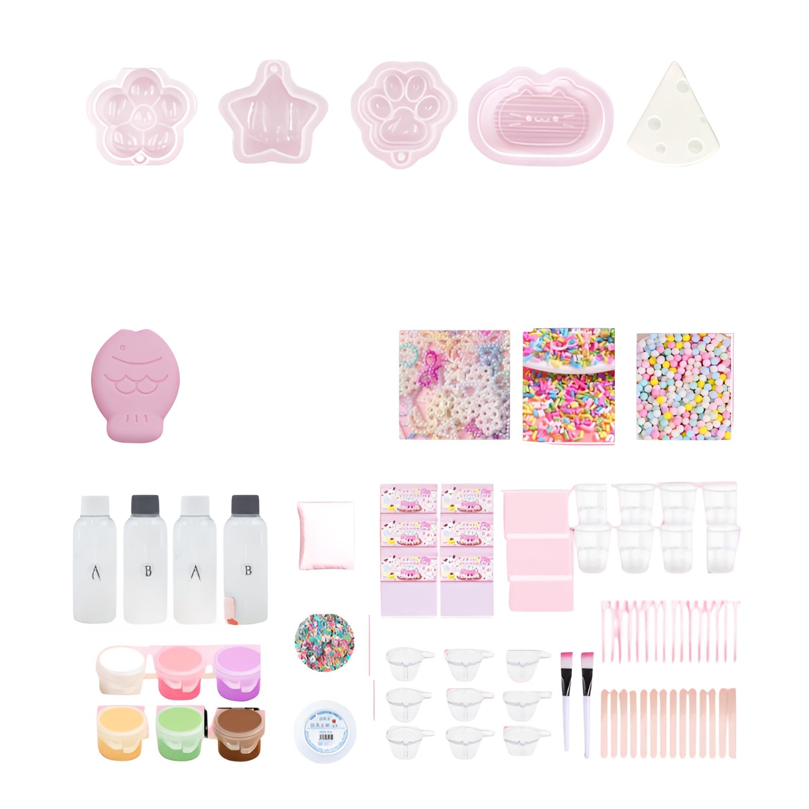 Amazon | [mocoly]【豪華セット】スクイーズ手作りキット スクイーズ