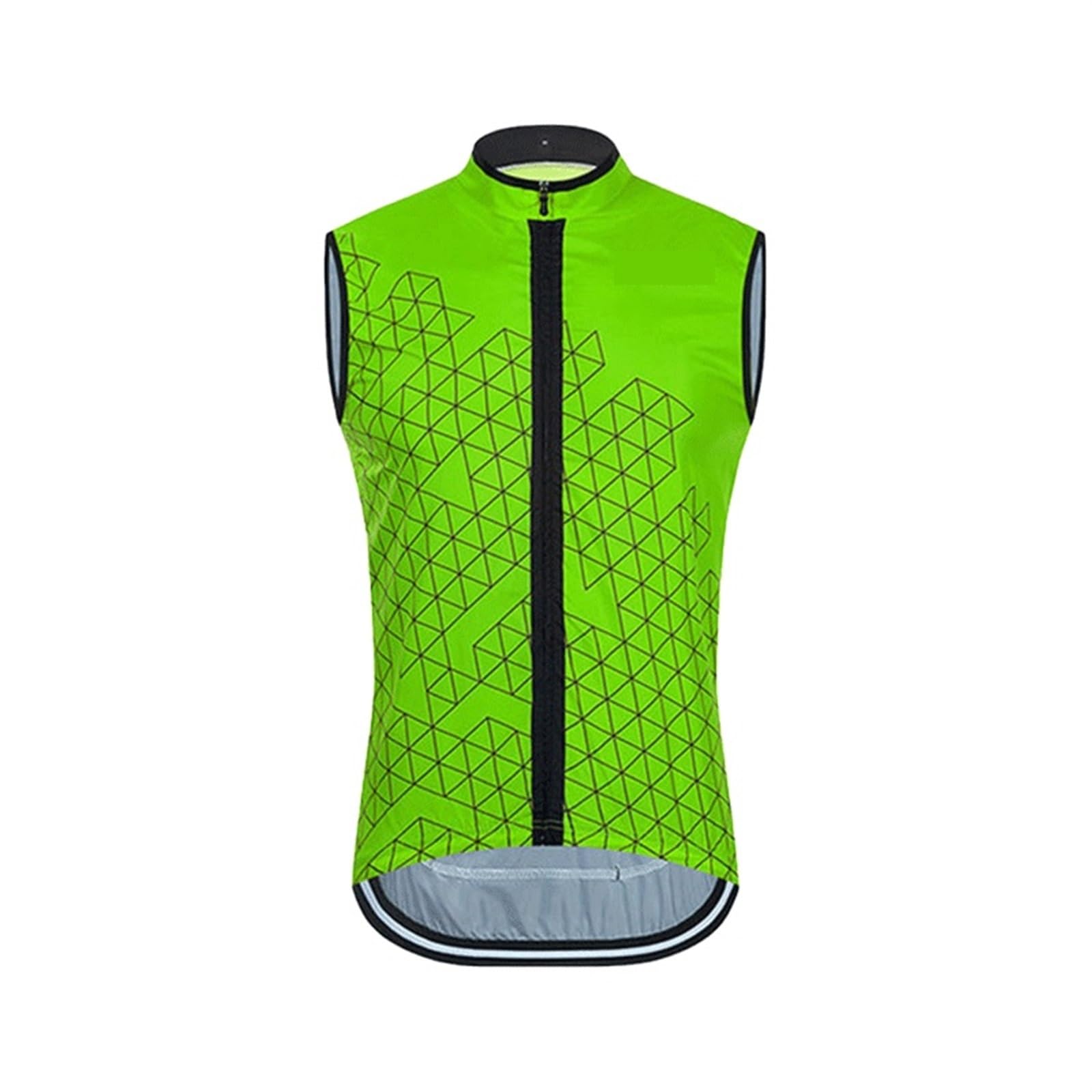 Ärmellose Fahrradweste Winddichte Fahrradjacke for Herren im Sommer, ärmellos, wasserdicht, Fahrradjacke, regendichte Herrenjacke für Wandern Laufen Causal