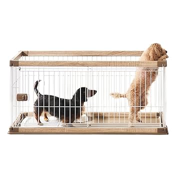 アイリス 犬 サークル ウッディサークル ライトナチュラル PWSR-1280V Amazon | アイリスオーヤマ 犬 サークル ウッディサークル