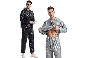 Silver Sauna Jumpsuit: Sweat Away Stress for a Slimmer You