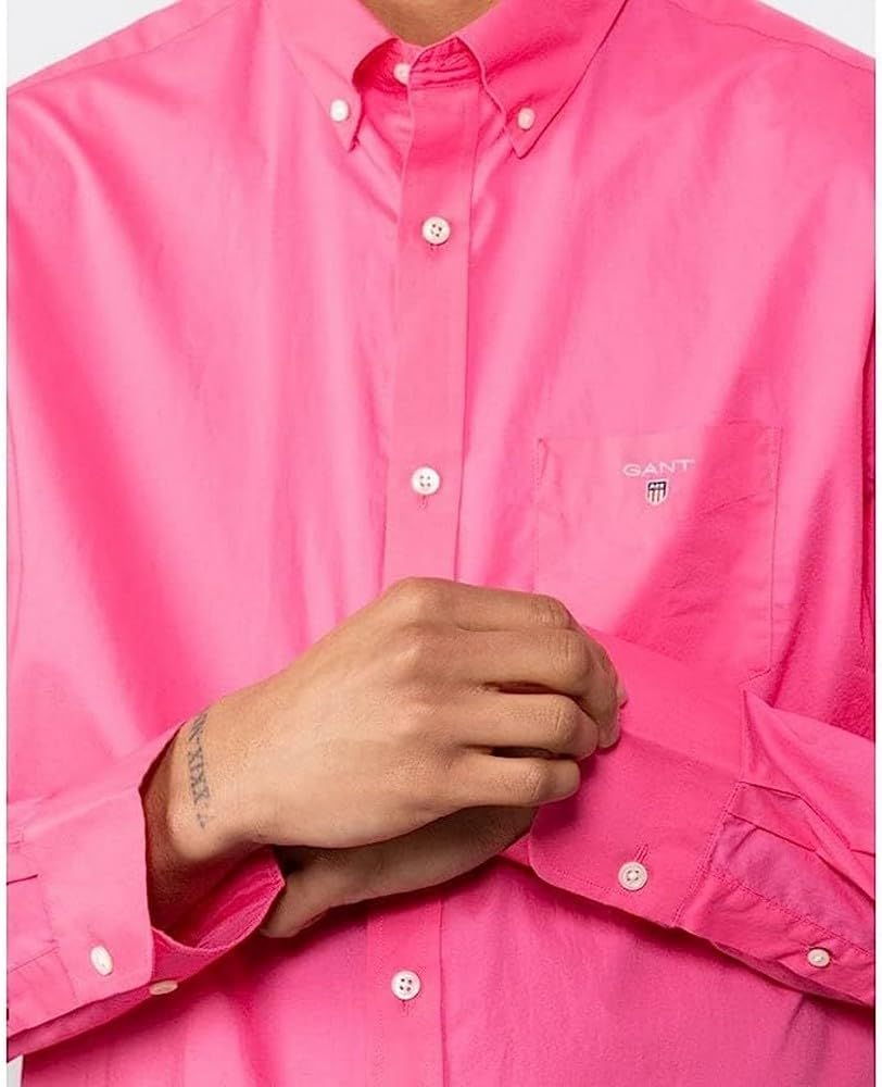 GANT Reg Broadcloth BD Camicia Uomo