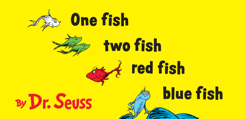 One Fish Two Fish Three Four Five Fish Board Book 
