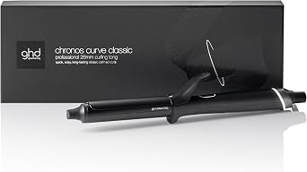 ghd Chronos Curve Hair Curling Tongs, Curls and Waves That Last All Day, for Fast, Easy, Frizz Free Curls, no Extreme Heat Damage, UK Plug