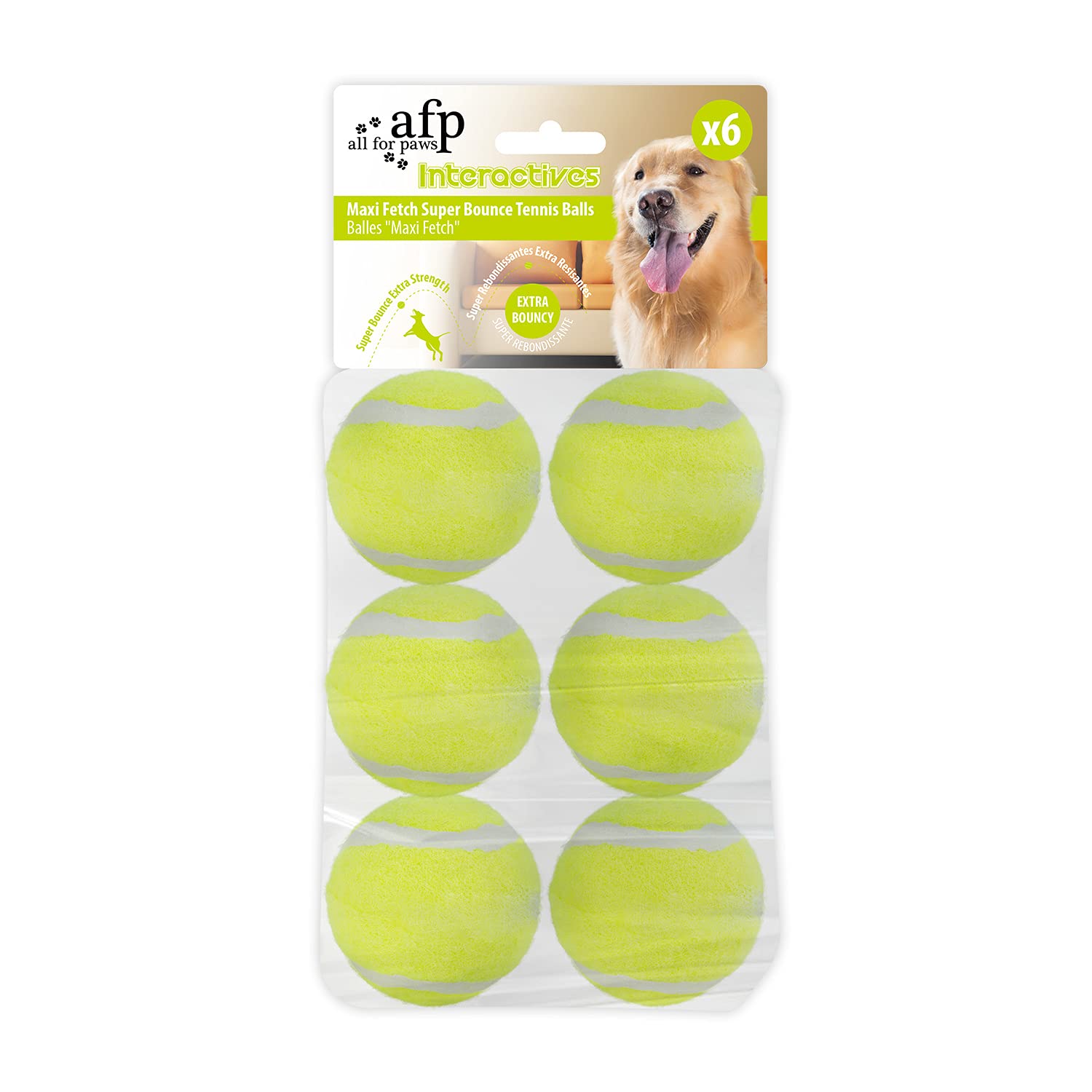 All for Paws Interactive Automatic Dog Ball Launcher, Dog Ball Throwing Toy Includes 3 Tennis Balls