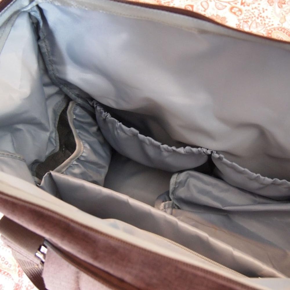 Sac à Langer Loulou XL, 3 Modes de Portage (Dos, Épaule, Poussette), Bretelles Réversibles | Grande capacité 40L