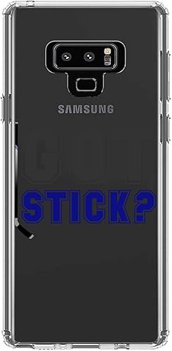 DistinctInk Clear Shockproof Hybrid Case for Samsung Galaxy Note 9 (6.4" Screen) - TPU Bumper, Acrylic Back, Tempered Glass Screen Protector - Got