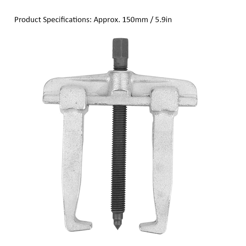 Yuecoom 2 Jaws Bearing Puller, 150mm 2 Jaws Separate Pullers, Repair Tool for Auto Repair, Machine Repair, Alloy Steel