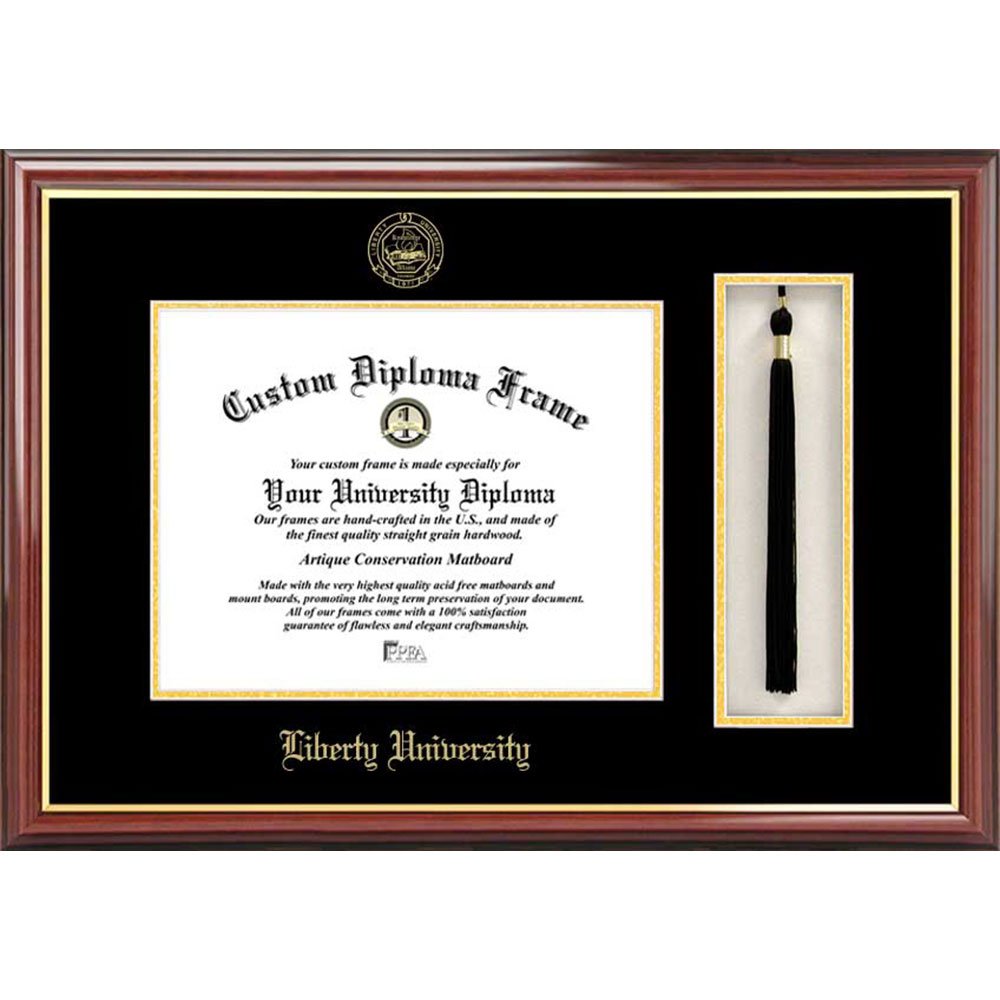 Campus Images Liberty University Tassel Box and Diploma Frame
