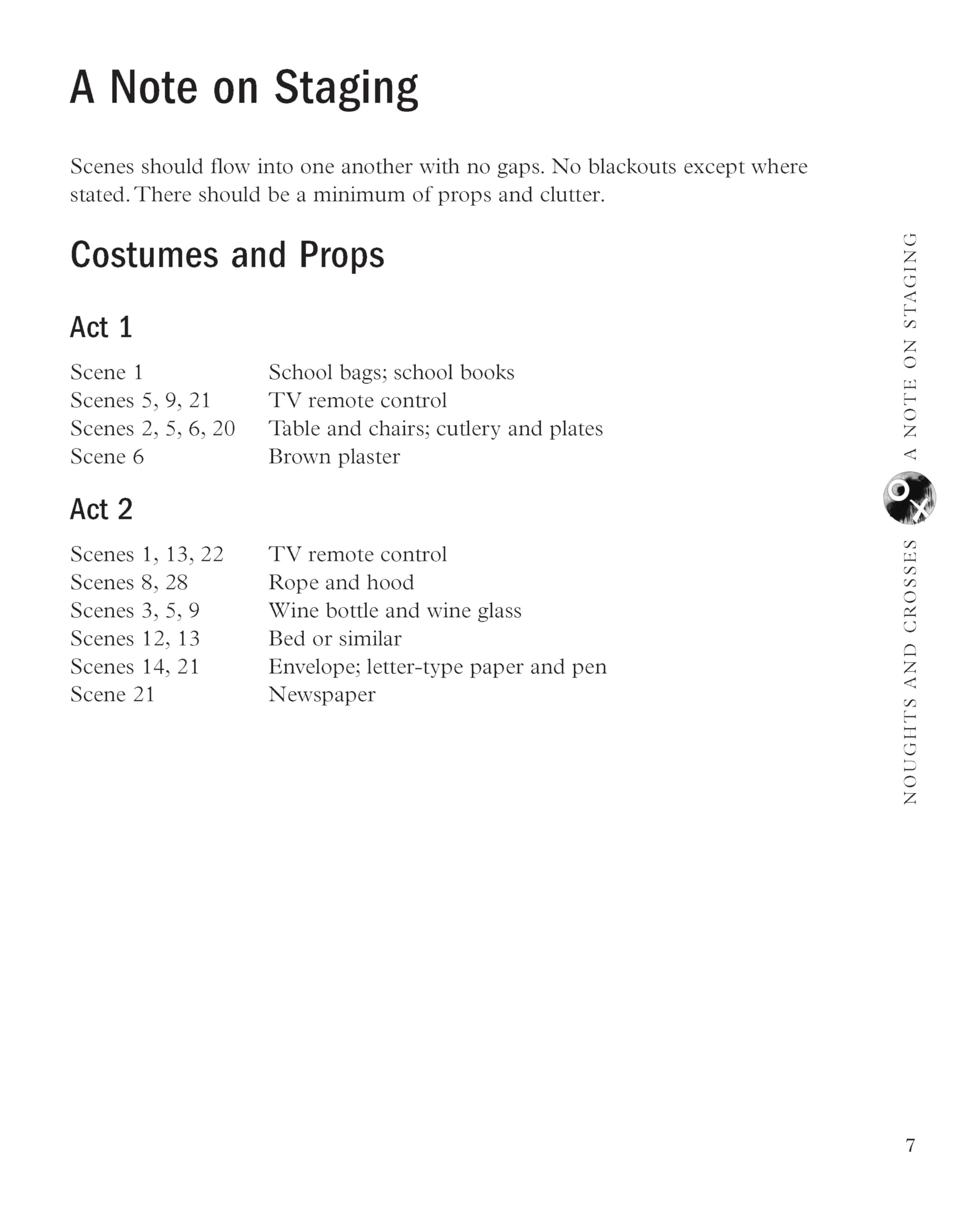 Oxford Playscripts: Noughts and Crosses