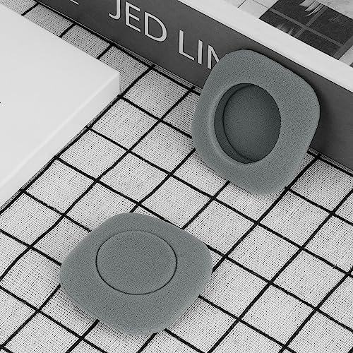 Geekria Foam Replacement Ear Pads for Logitech H150, H151, H130, H250 Headphones Ear Cushions, Repair Parts (Grey) - Image 4