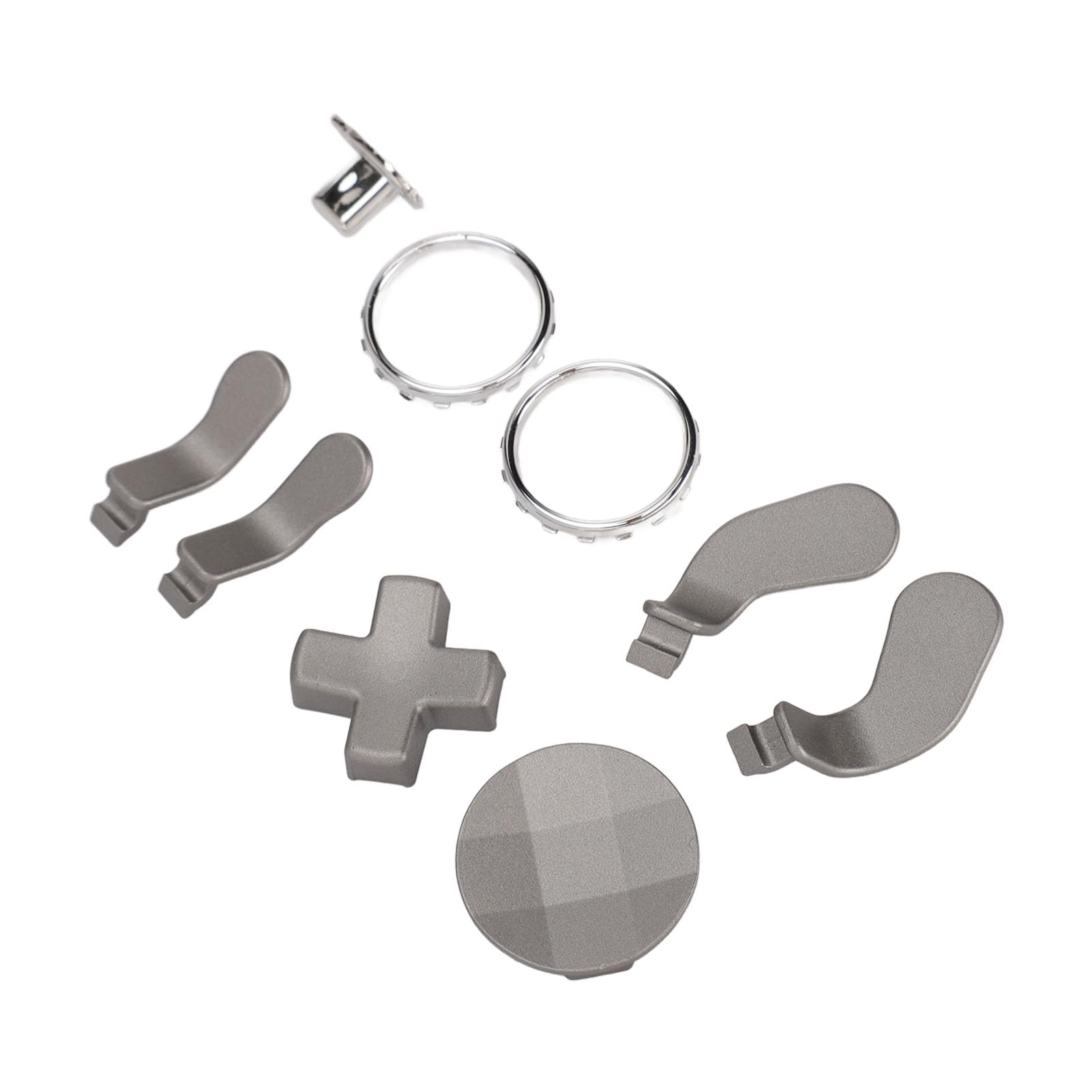 15-in-1-Metall-Thumbsticks für One Elite Series 2, Elite Series 2 Controller-Zubehörteile, Gaming-Zubehör-Ersatz für One Elite Series 2 Controller (Silver)