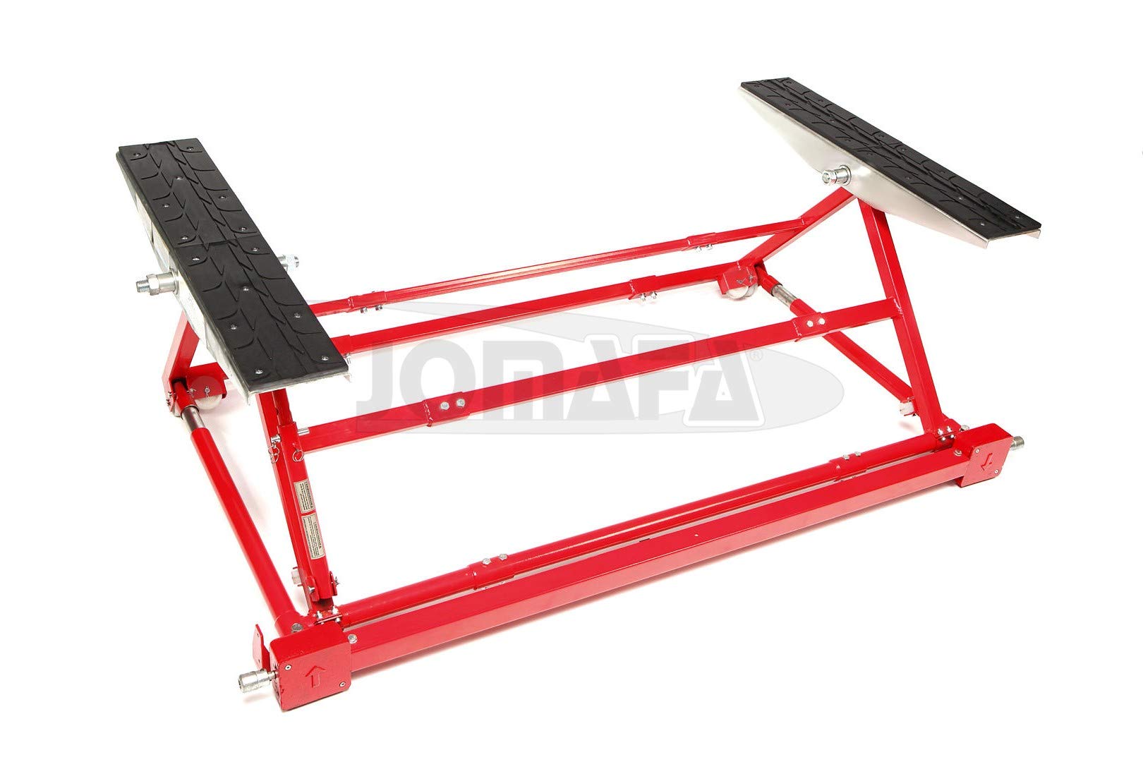 JOMAFA ELEVADOR DE COCHE PORTATIL BASCULANTE Y AJUSTABLE, 1500KG ELEVACIÓN