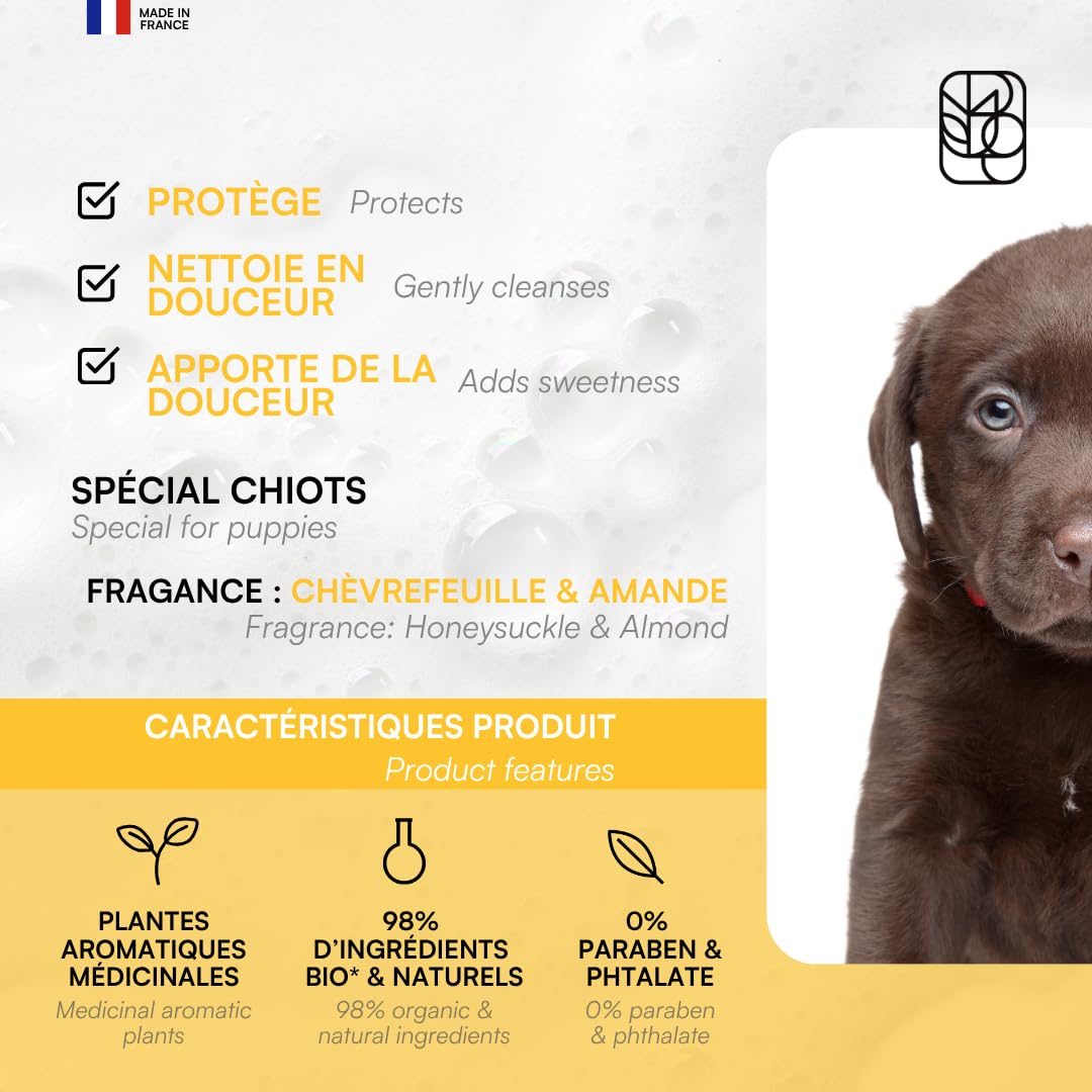 Biogance bgmp5l Perros Champú, Cachorros, 5 L