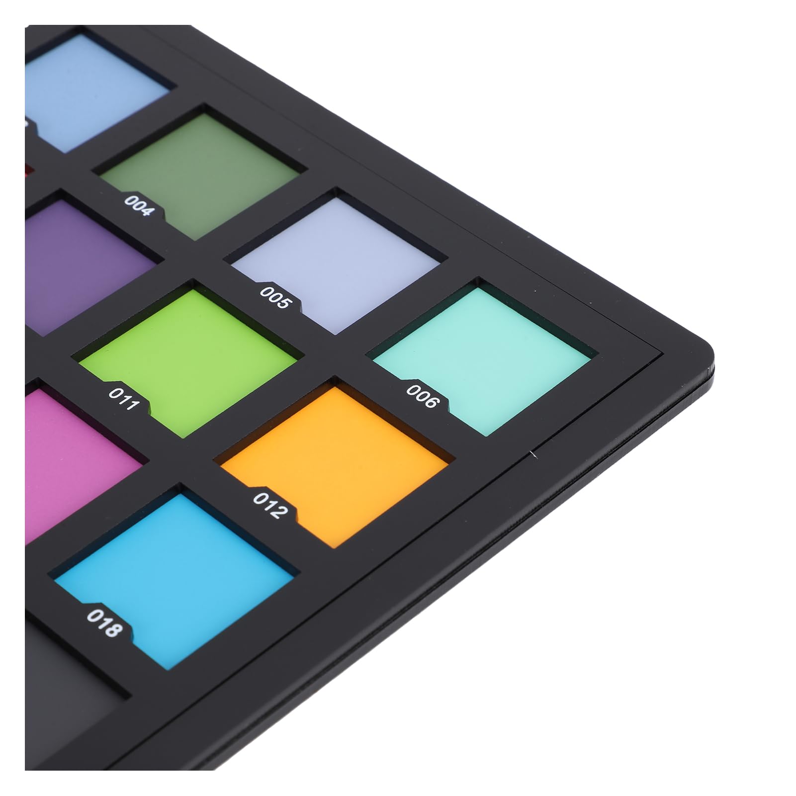 Dpofirs Color Checker Kamera-Farbkorrekturkarte, 8,3 X 8,3 Zoll Farbkalibrierungskarte mit 36 ​​Feldern für Foto- und Videofarbgenauigkeit