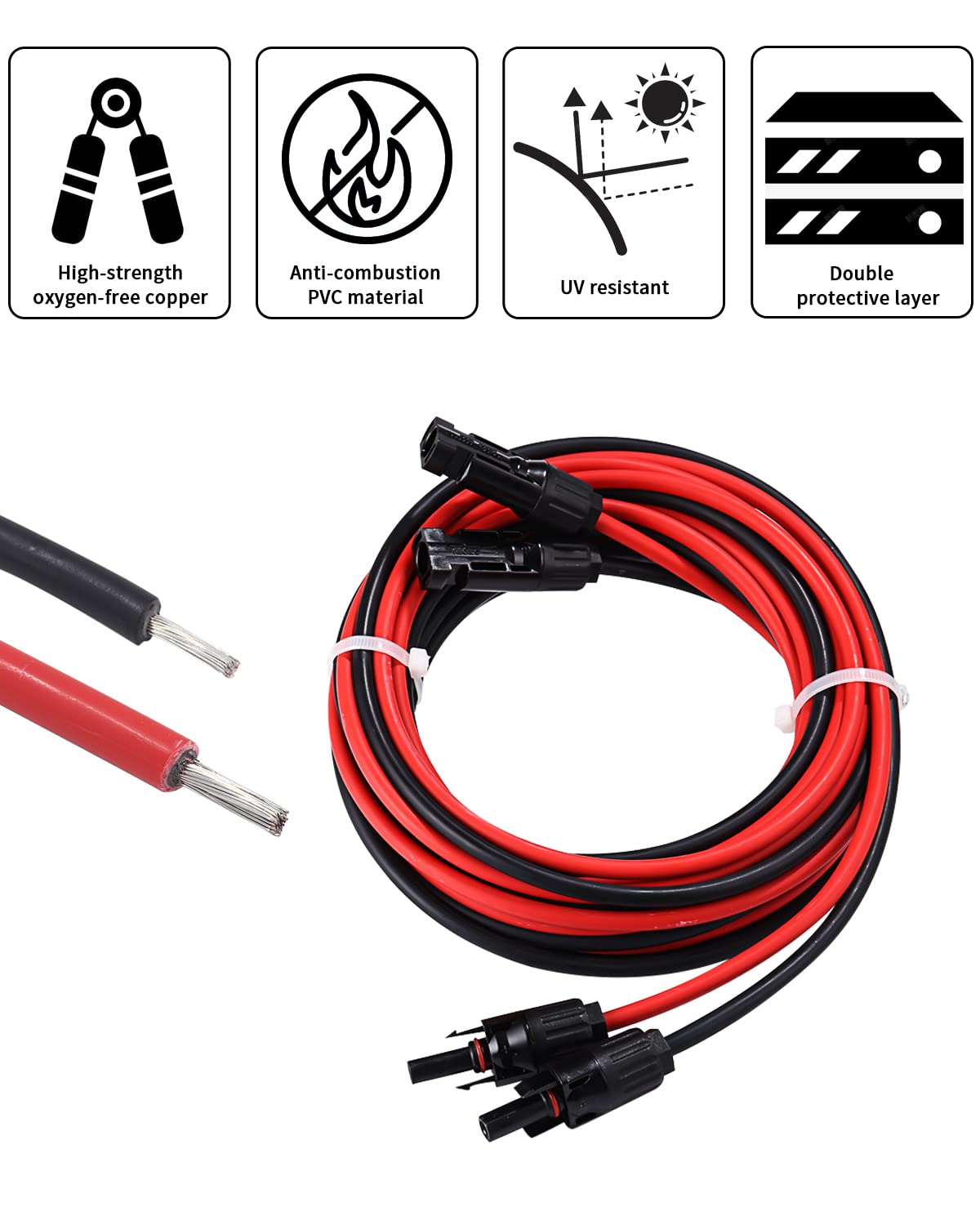 Come Scegliere Tra Cavo Solare Da 4 Mm E 6 Mm - Pntech - Foto 3