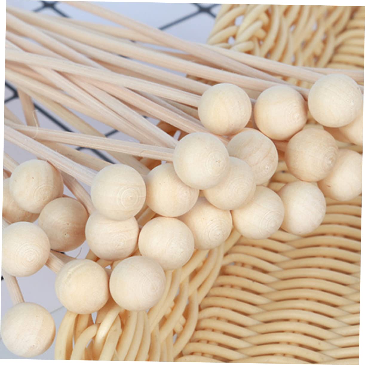ULDIGI 10 Pack Rattan Diffuser Sticks Essential Oil Fragrance Diffuser Set for Home
