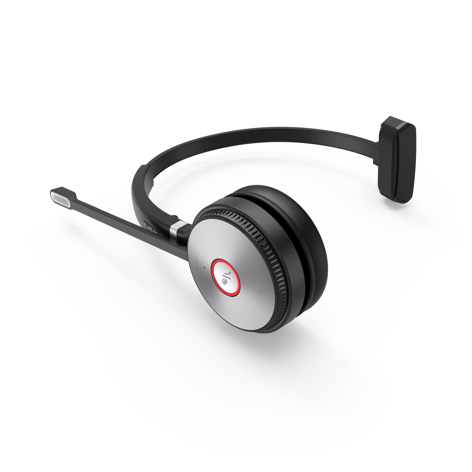 Yealink WH62 Mono DECT Wireless Headset Teams, schwarz