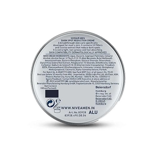 Miniatura 6 de Nivea Crema reductora de manchas oscuras para hombre, 2.5 fl oz