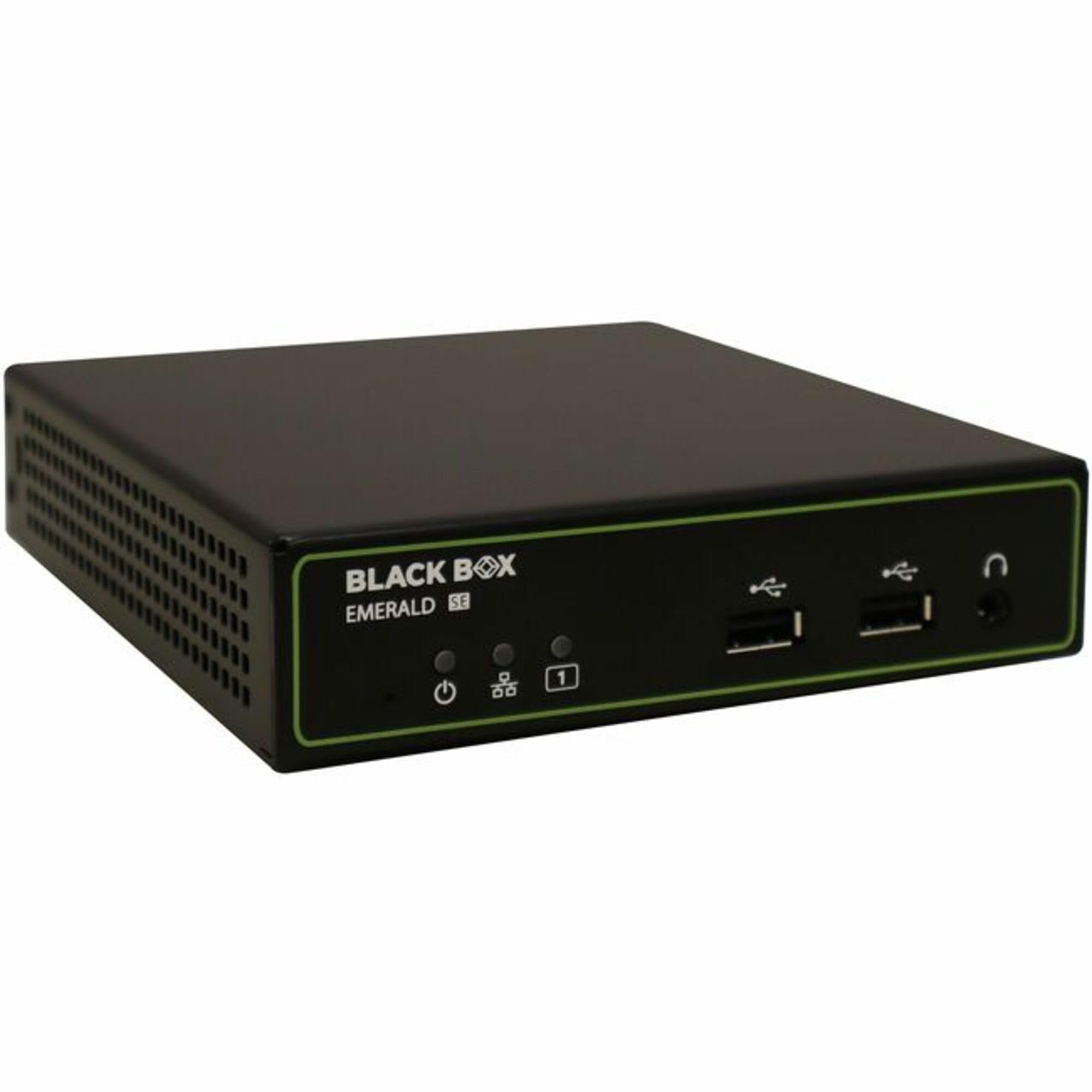 Black Box Emerald Single Head HD EMD-SE DP Receiver front view
