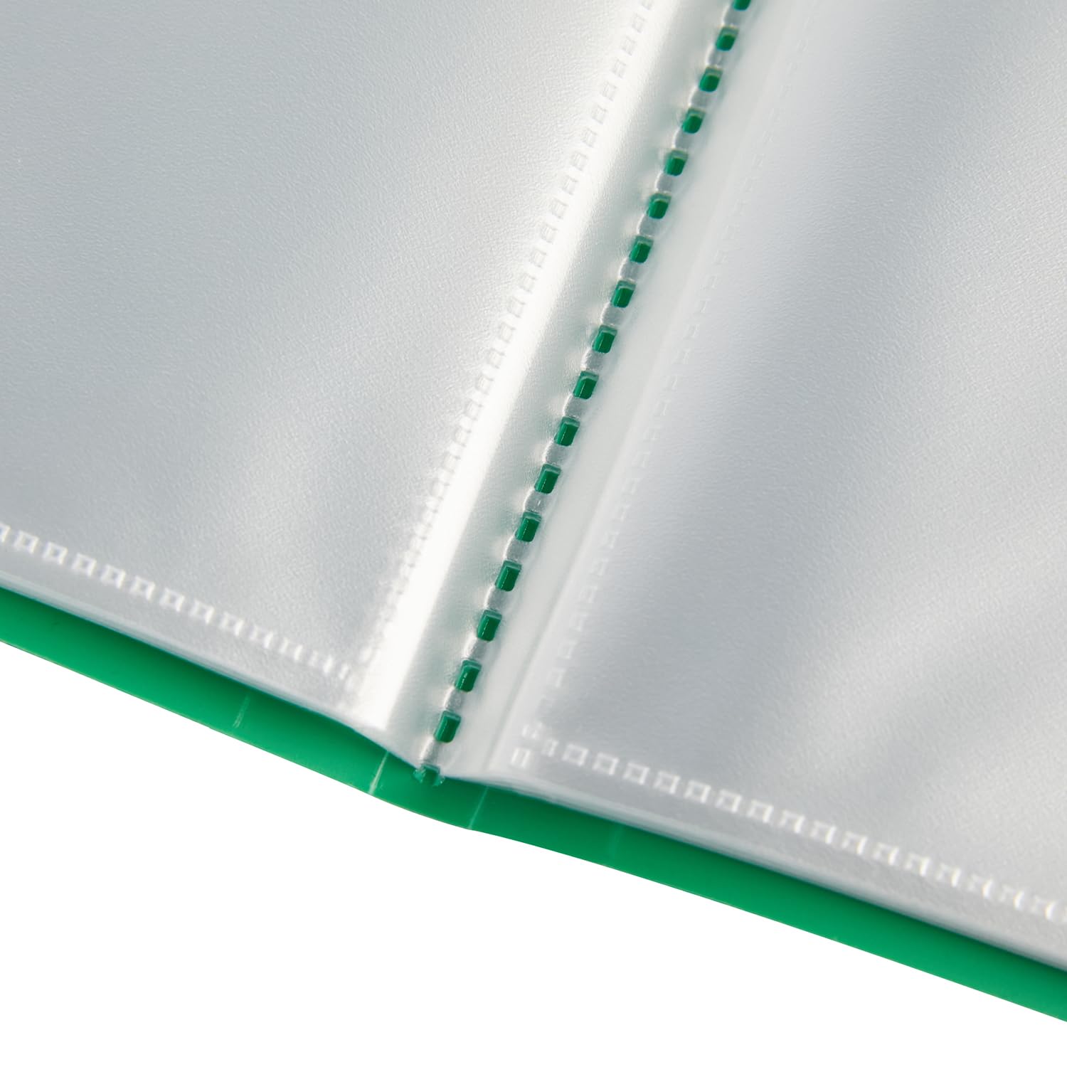 Grafoplas I Classeur avec pochettes en plastique I 20 pochettes transparentes I Format DIN A4 Vert I Série Polyplas Opaque I Fabriquées en Espagne I Couvercles flexibles I Grande capacité de rangement