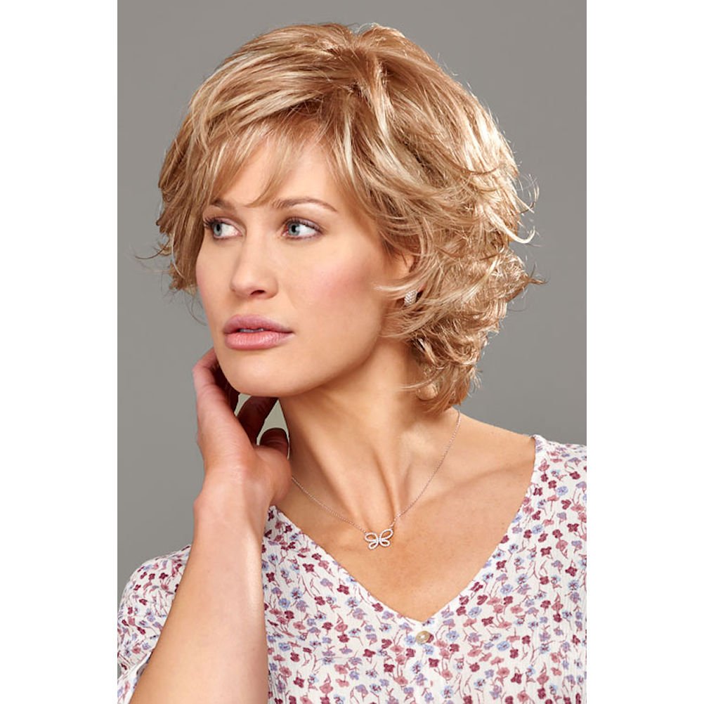 Henry Margu (Gianna - Synthetic Lace Front Monofilament Wig in 24H18 24H18 (Medium Ash* Blonde) / (Light Ash* Brown) Highlights