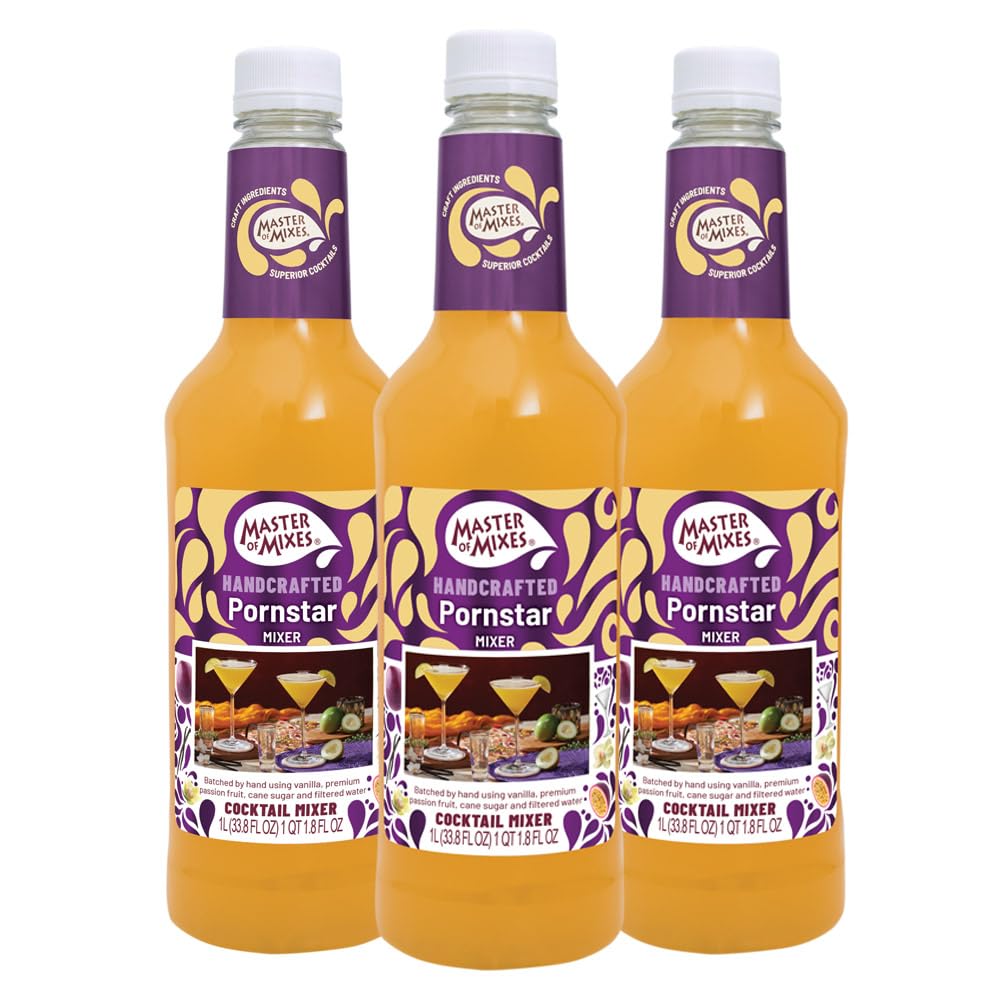 Amazon.com : Master of Mixes Pornstar Drink Mix, Ready to Use, 1
