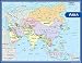 Teacher Created Resources Asia Map Chart, Multi Color (7652)