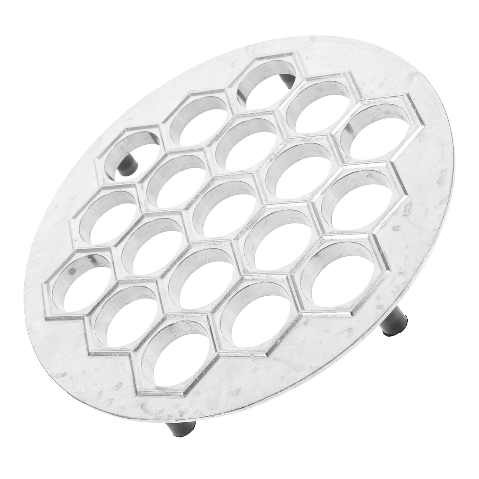 CATIEBYE Kitchen Dumpling Maker Cavity Aluminum Alloy Ravioli Press Mold for Easy Homemade Wontons Versatile Tool for Family Gatherings and Parties Convenient and Sturdy Design