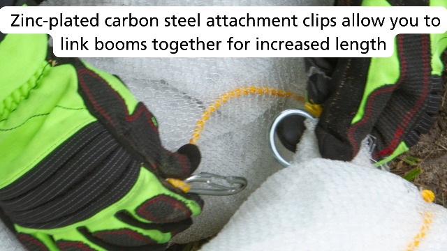 Image of PIG Oil Boom - Oil-Only Absorbent Boom - 4 Pack - 5 inch x 10' Boom - Absorbs up to 6 gallons per Boom - BOM405