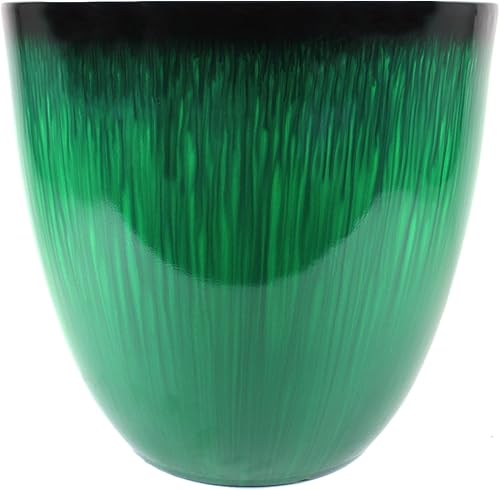 Gardener Select EPR18-205 Huevo Maceta Flor Verde, 18"