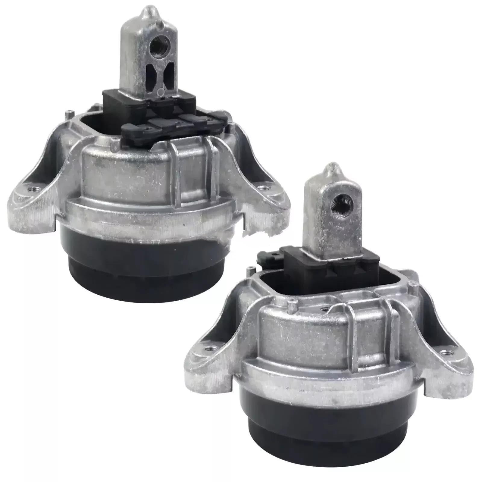 Csspdm One Color 2Pcs Engine Mounts 22117935141 22117935142 22116868301 22116868302 For Bmw F07 F10 F11 F12 F13 518D 520D 525D 550I Competition