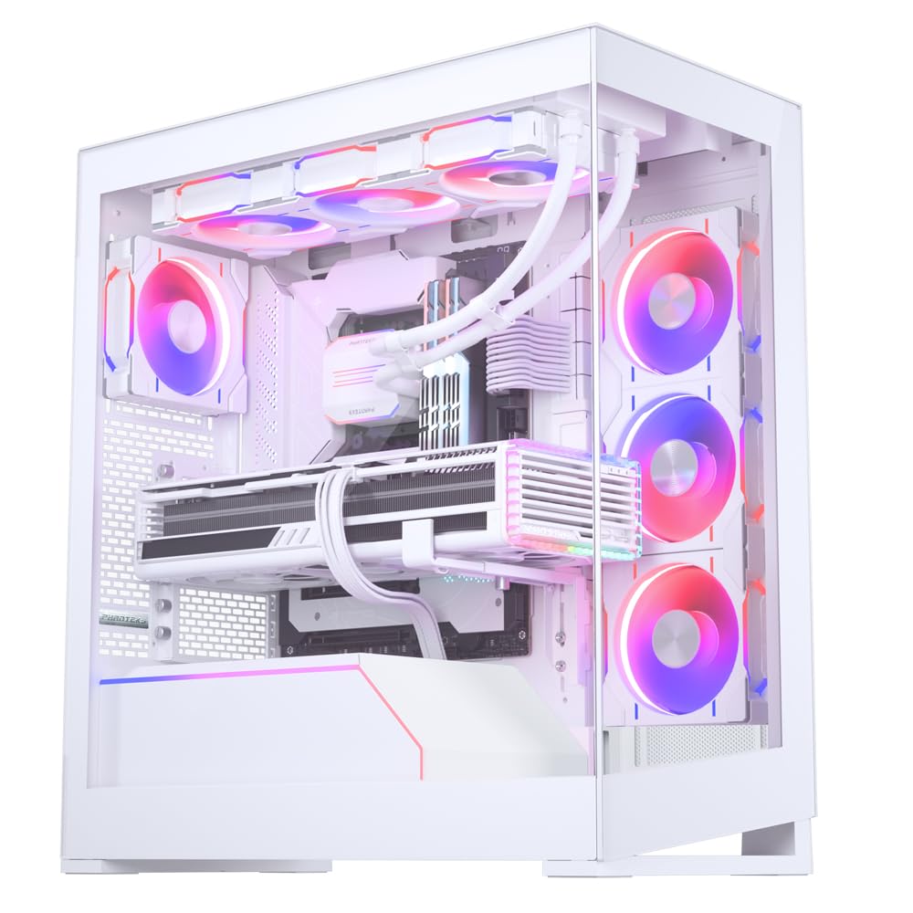 Fierce PC SUPER Gaming -Intel Core i9 14900KF 3.2-6GHz,RTX 4070 SUPER 12GB,32GB RAM DDR5 6000MHz White,1TB NV3 M.2 NVME SSD,850W PSU,Liquid Cooler,Windows 11