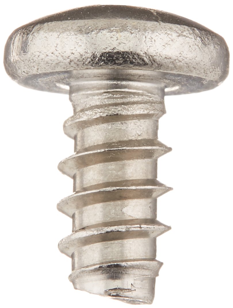 18-8 Stainless Steel Sheet Metal Screws - #10-16 Thread, 1/2" Length, Pan Head Phillips (Pack Of 50)