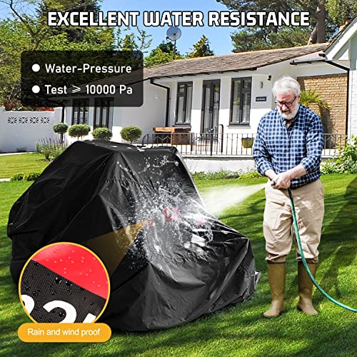 ZeroTurn Lawn Mower Cover, Riding Lawn Mower Covers Waterproof Heavy