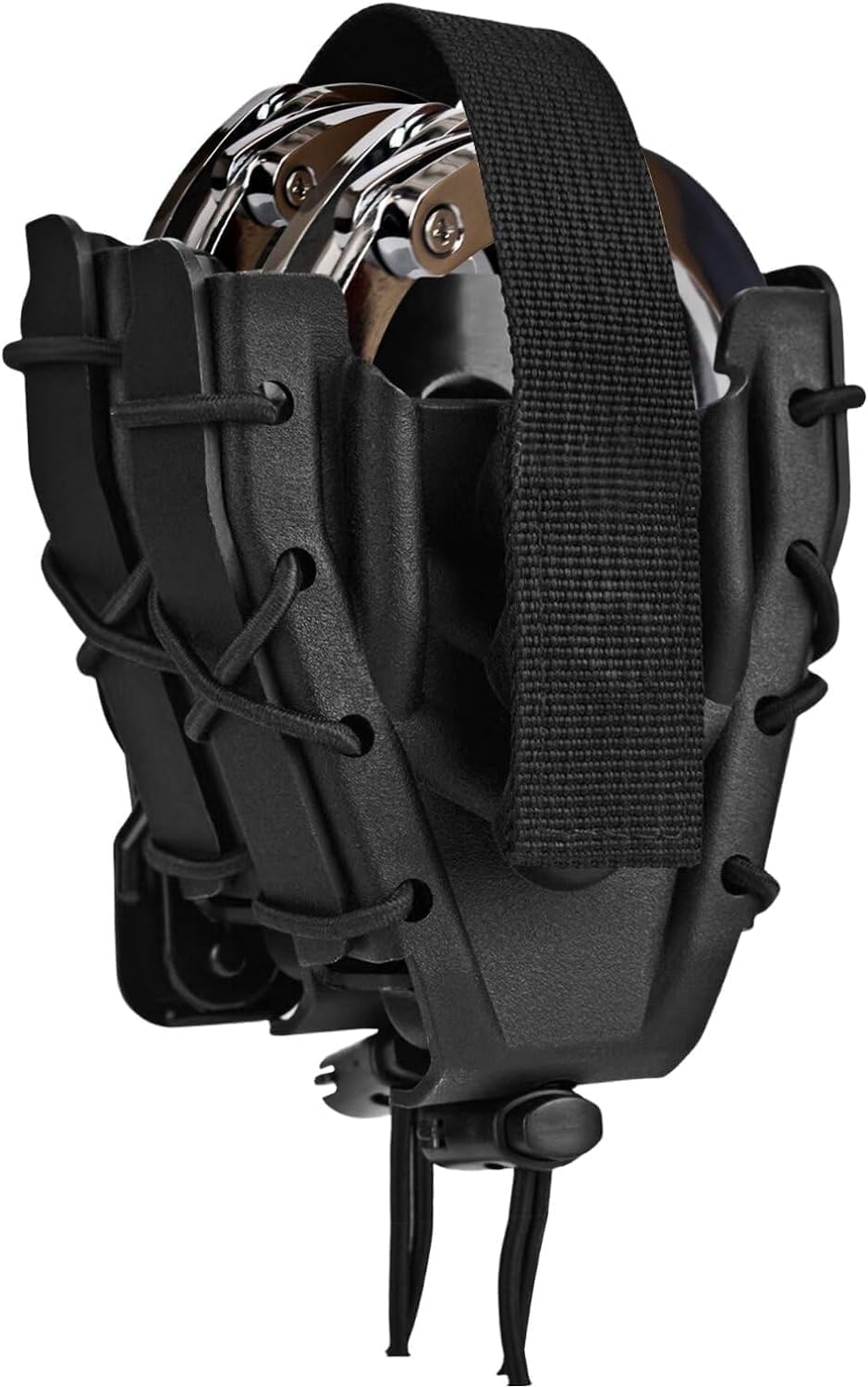 Handcuff Holster, Open Top Handcuff Case, Cuff Pouch, Cuff Holder. Fit S&W Handcuff/Hinged Handcuff/Other Handcuff (1 Pcs)