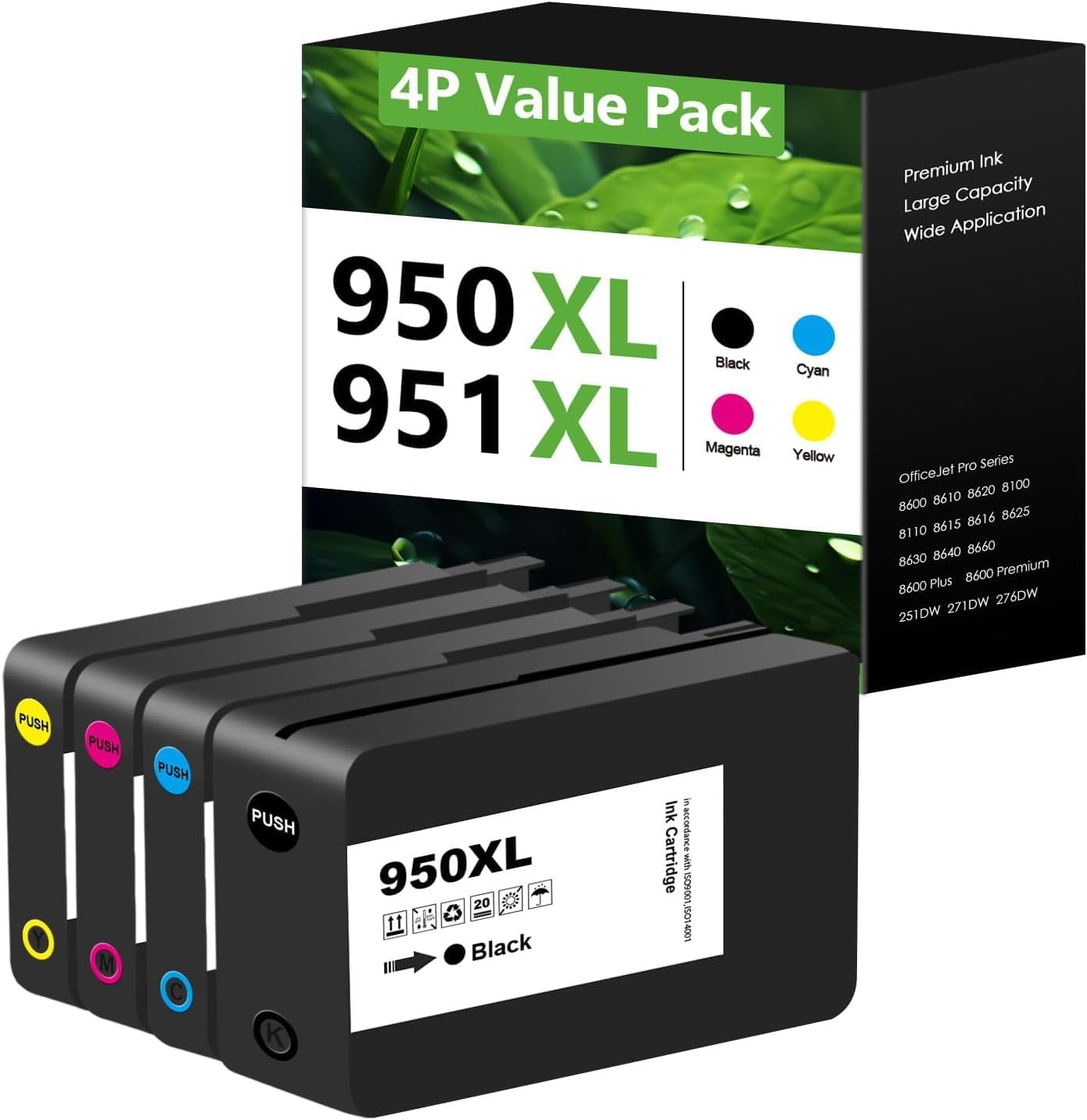 Amazon.com: 950XL 951XL Ink Cartridges Combo Pack Replacement for