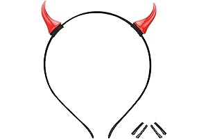 MOSTORY Devil Horns Headband: Unleash Your Inner Demon
