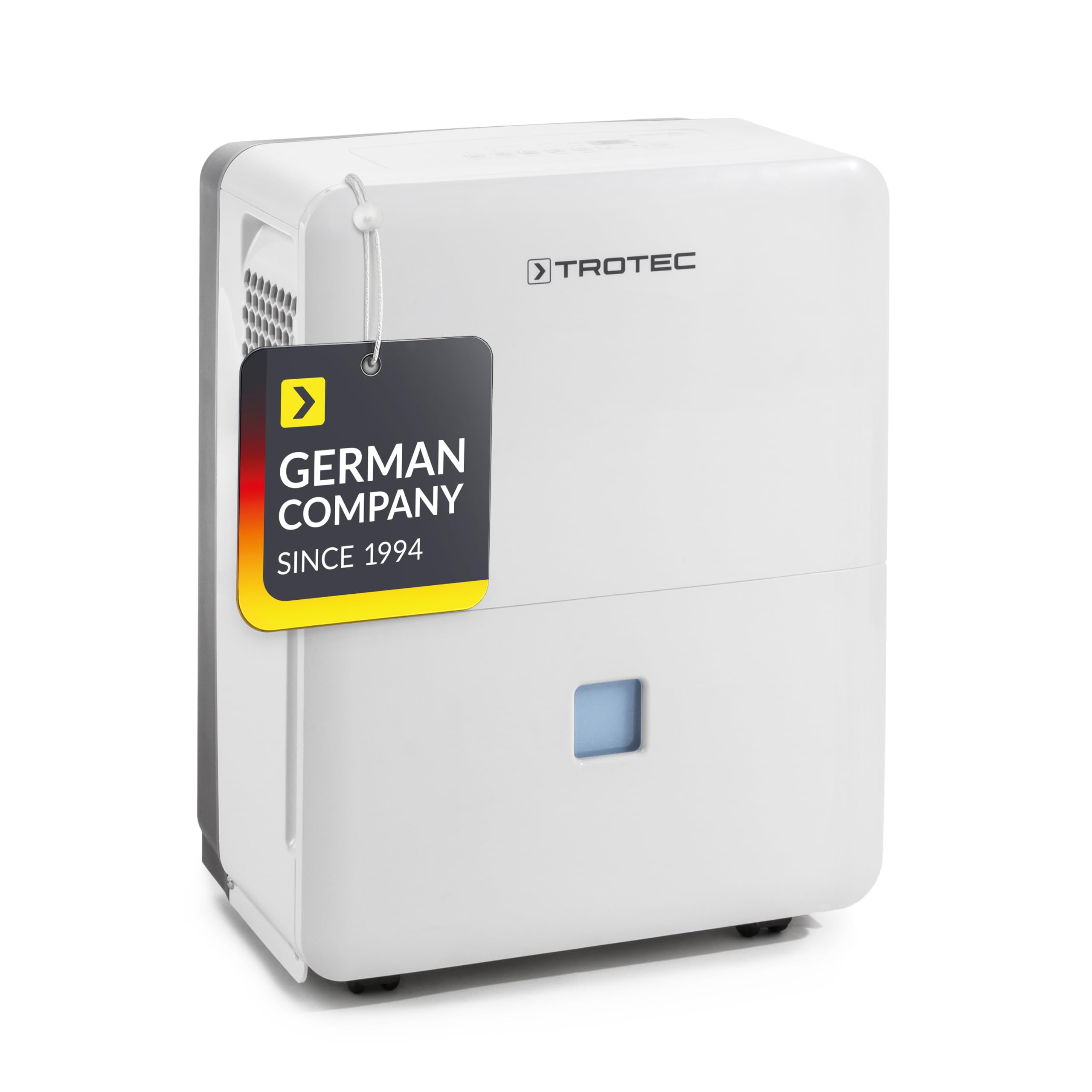 TROTEC Osuszacz powietrza elektryczny TTK 96 E – wydajność 30 L/dzień – powierzchnia 90 m² / 230 m³ – urządzenie osuszające z funkcją automatycznego wyłączania