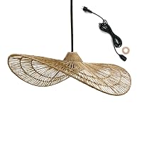 Lampada a sospensione per esterni MARBELLA OUTDOOR CAVO in iuta naturale stile bohémien