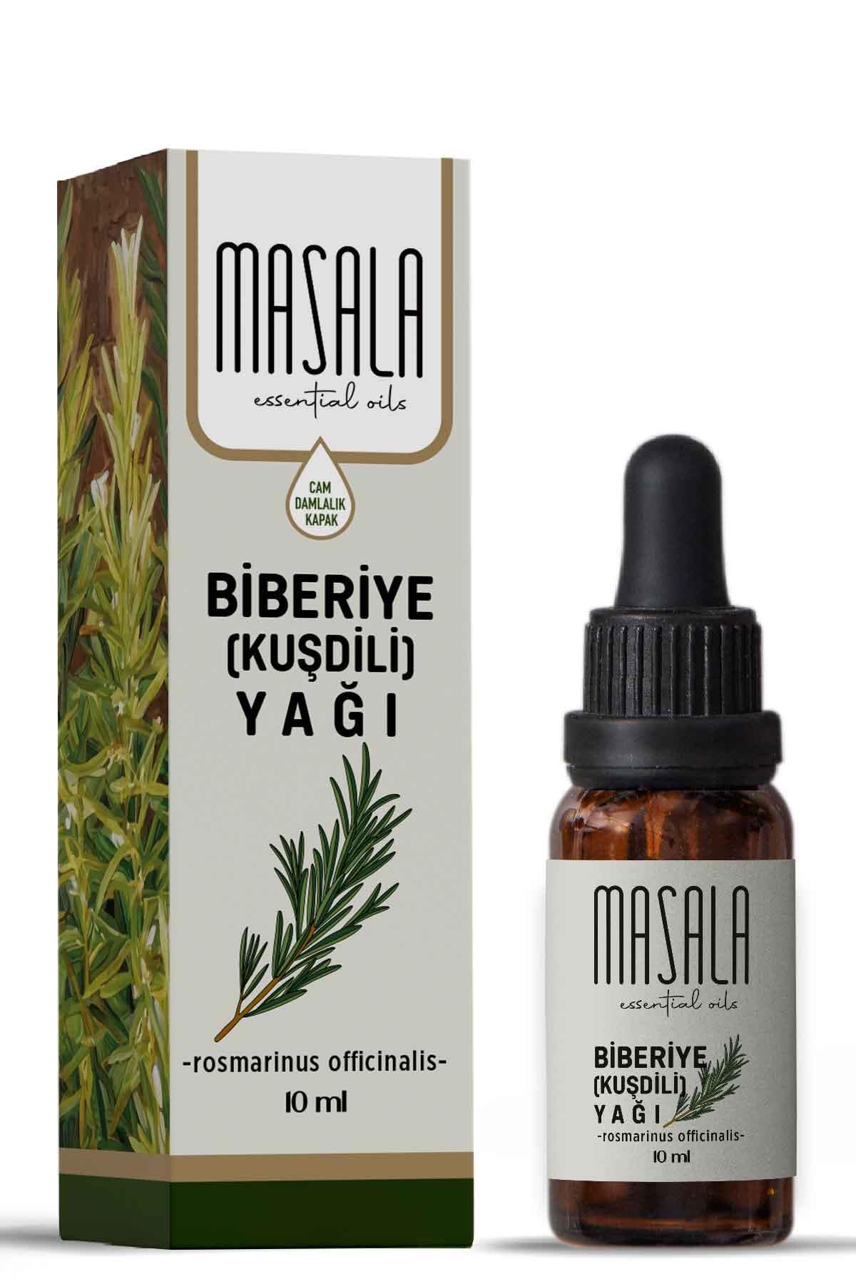 Masala Saf Biberiye (Kuşdili) Yağı 10 ml. (Rosemary Oil)