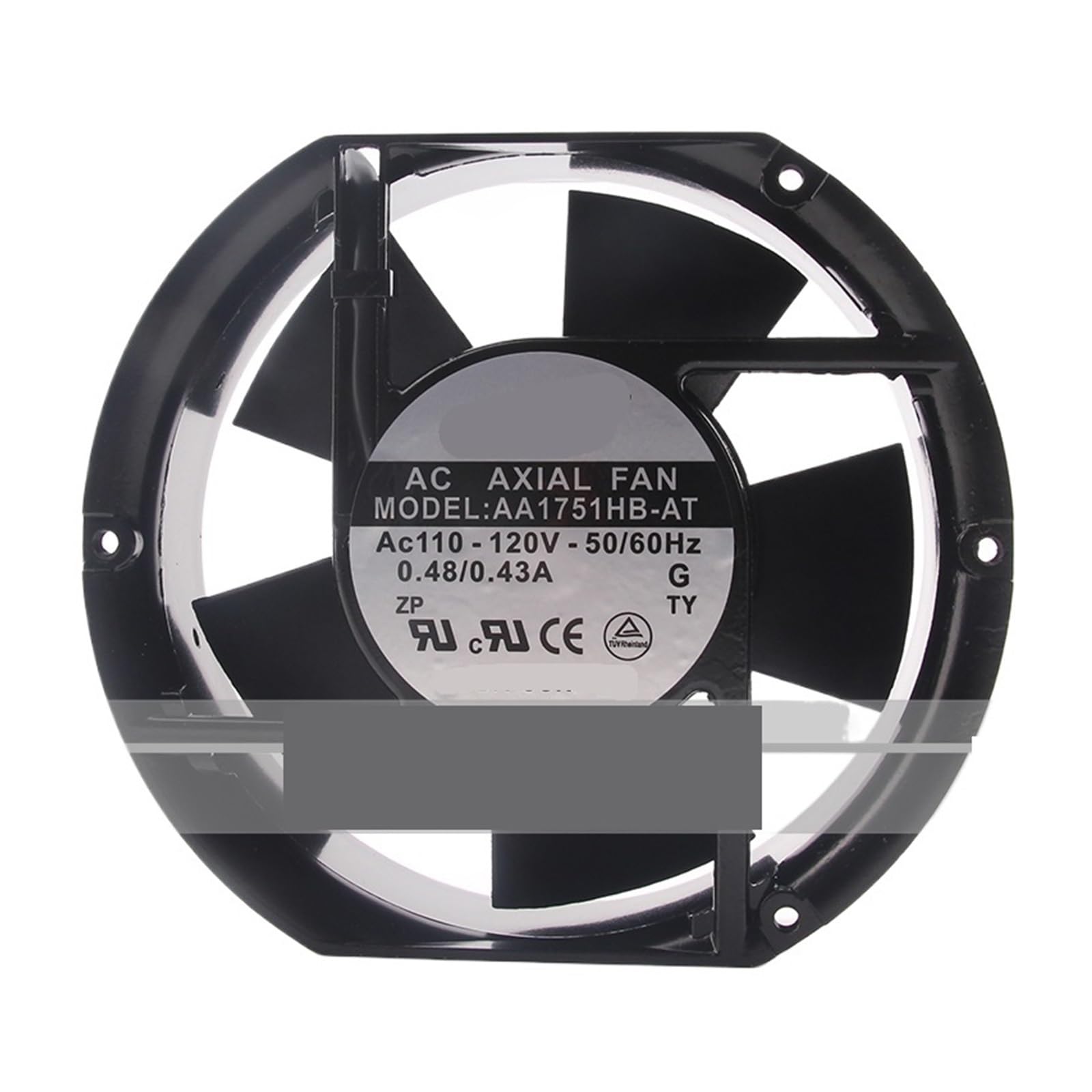 KWQNPHTRN AC110V-120V 0.48/0.43A DC50/60HZ 17CM 172X150X51 17251 AA1751HB-AT Cooling Fan