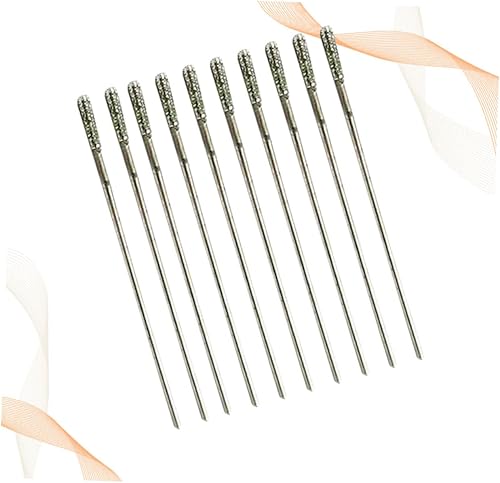 Miniatura 3 de EXCEART 30 piezas de aguja de taladro de vidrio lima de aguja de diamante Broca de cerámica Brocas de vidrio Brocas de diamante Broca de diamante