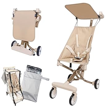 Amazon.co.jp: [MRG] ベビーカー b型 軽量 コンパクト 4輪