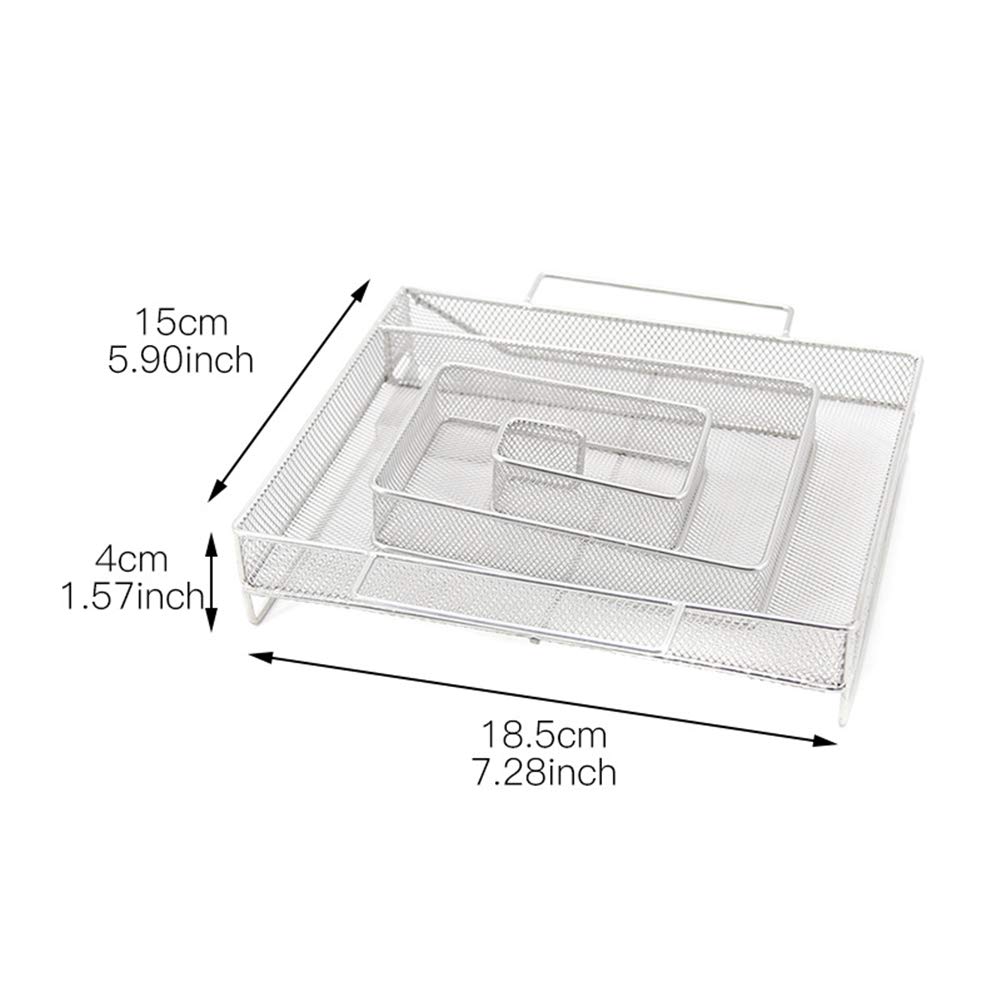 HappyU&M Stainless Steel Cold Smoke Generator-Hot or Cold Smoking on Any BBQ Grill and Smoker, Perfect for Smoked Salmon, Cheese, Pork and More (Rectangle)