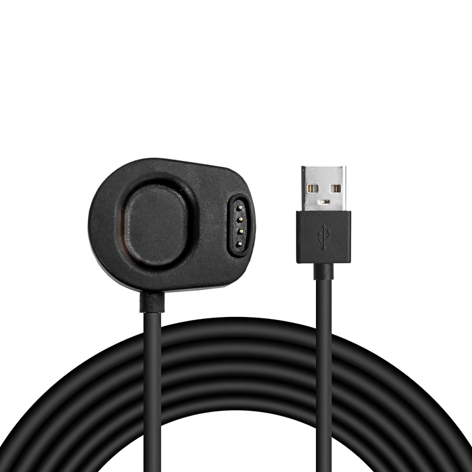 AKYGA AK-SW-55 kabel do ładowania USB, kompatybilny z SUUNTO 7, 1 m, czarna ładowarka