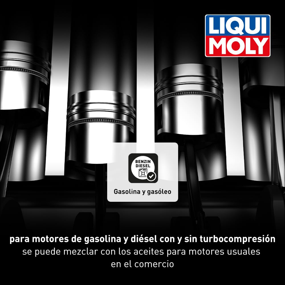 Liqui Moly Synthoil Race Tech GT1 10W-60, 5 L, Aceite de Motor Completamente sintético, SKU 8909