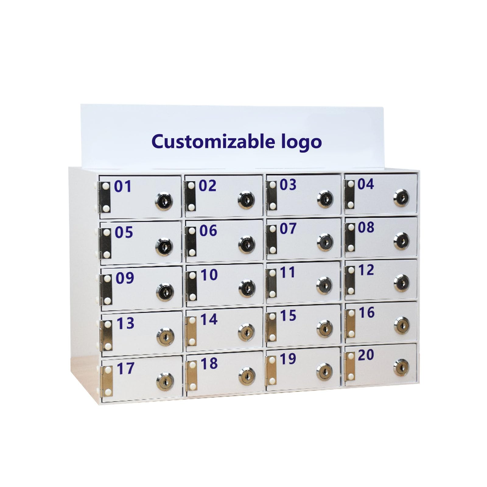 Armadietto di sicurezza in acrilico da parete, 10 x 18,5 x 5 cm, per ufficio, riunioni, scuole, eventi e aziende, formato A30